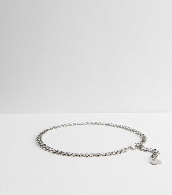Silver Chain Link Belt