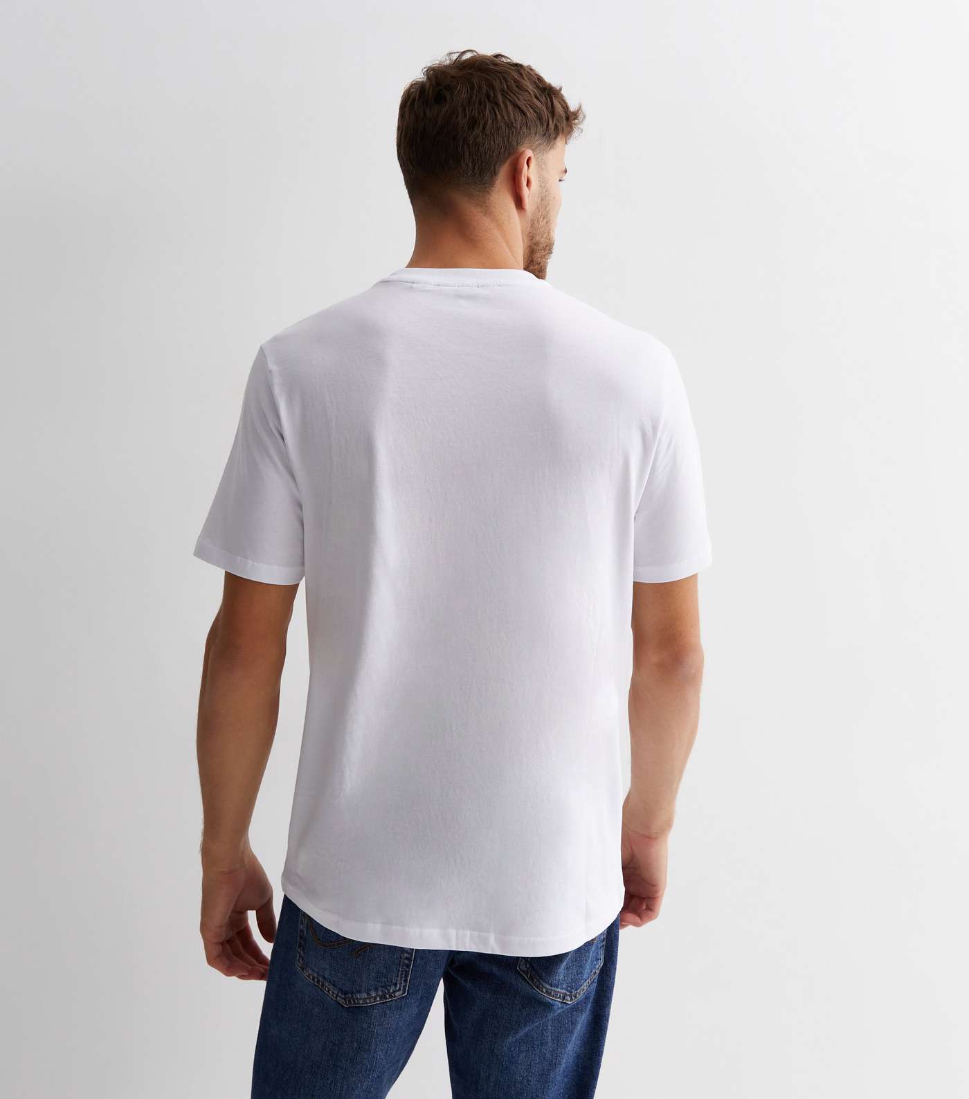 Ben Sherman White Cotton Target Logo T-Shirt Image 4