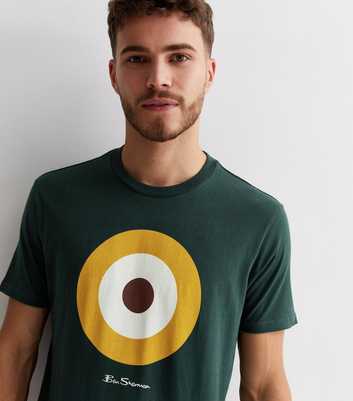 Ben Sherman Dark Green Cotton Target Logo T-Shirt