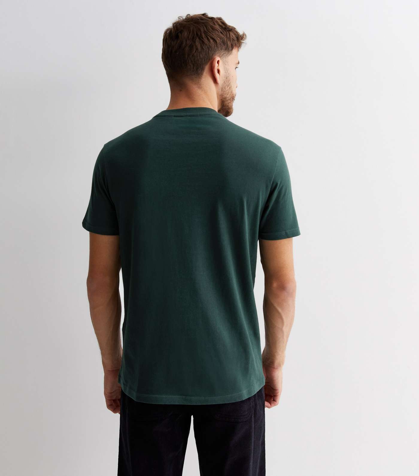 Ben Sherman Dark Green Cotton Target Logo T-Shirt Image 4