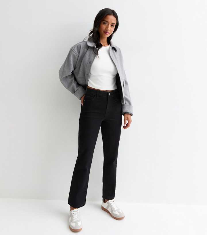 Petite Stay Black Full Length Slim Leg Taylor Jeans