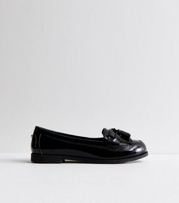 New look sales patent loafers