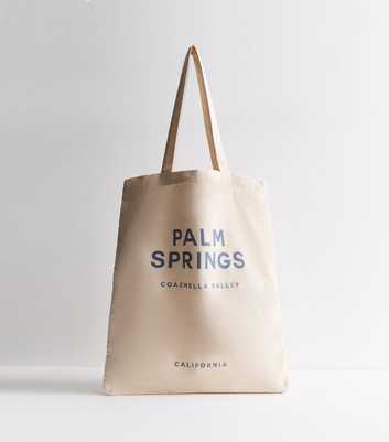 Palm Springs Cotton Tote Bag 