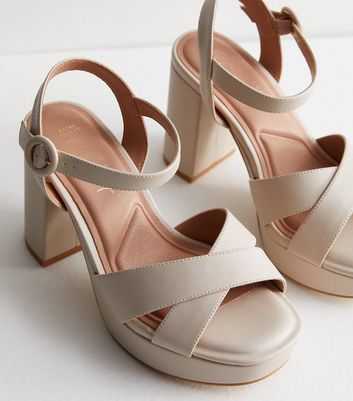 Stone on sale block heels