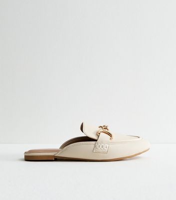 Off best sale white mules