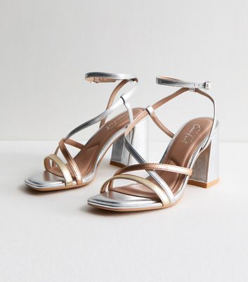 New look clearance metallic heels