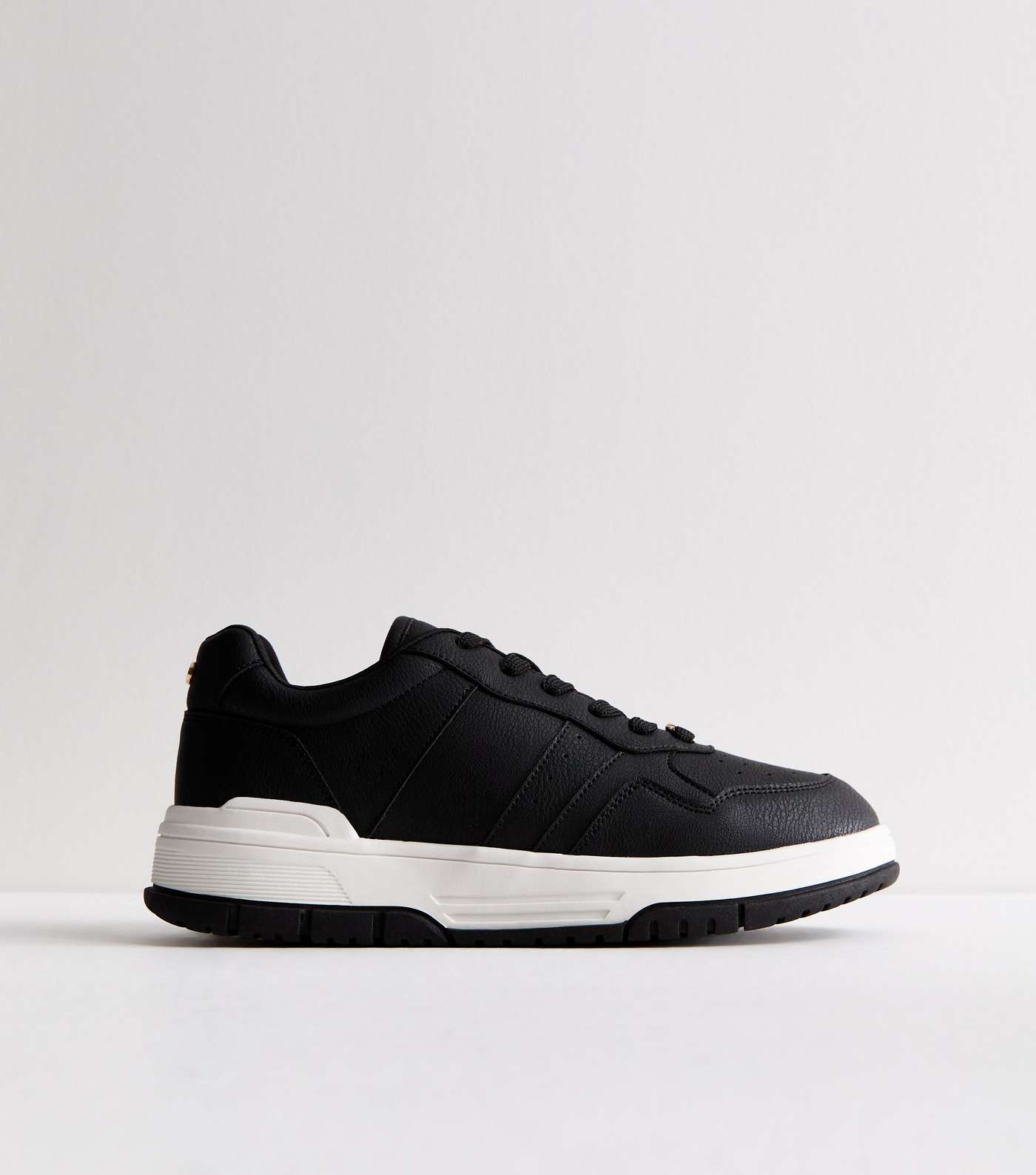 Black Low Top Chunky Trainers Image 5