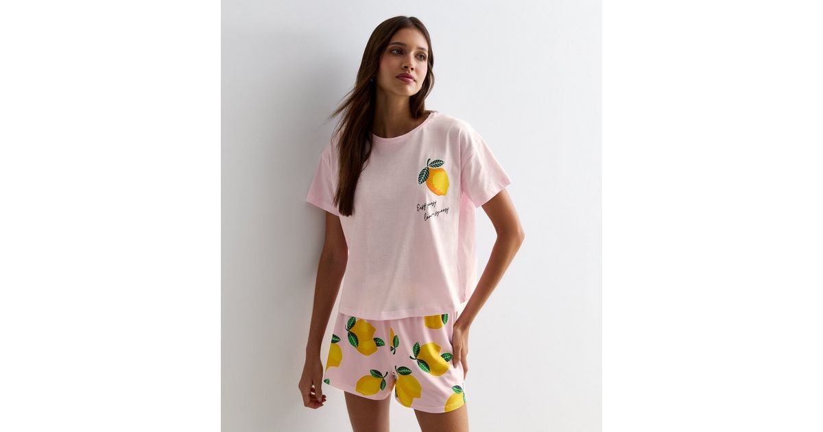MAYORAL - Lemon Short Set - Pink main image 0