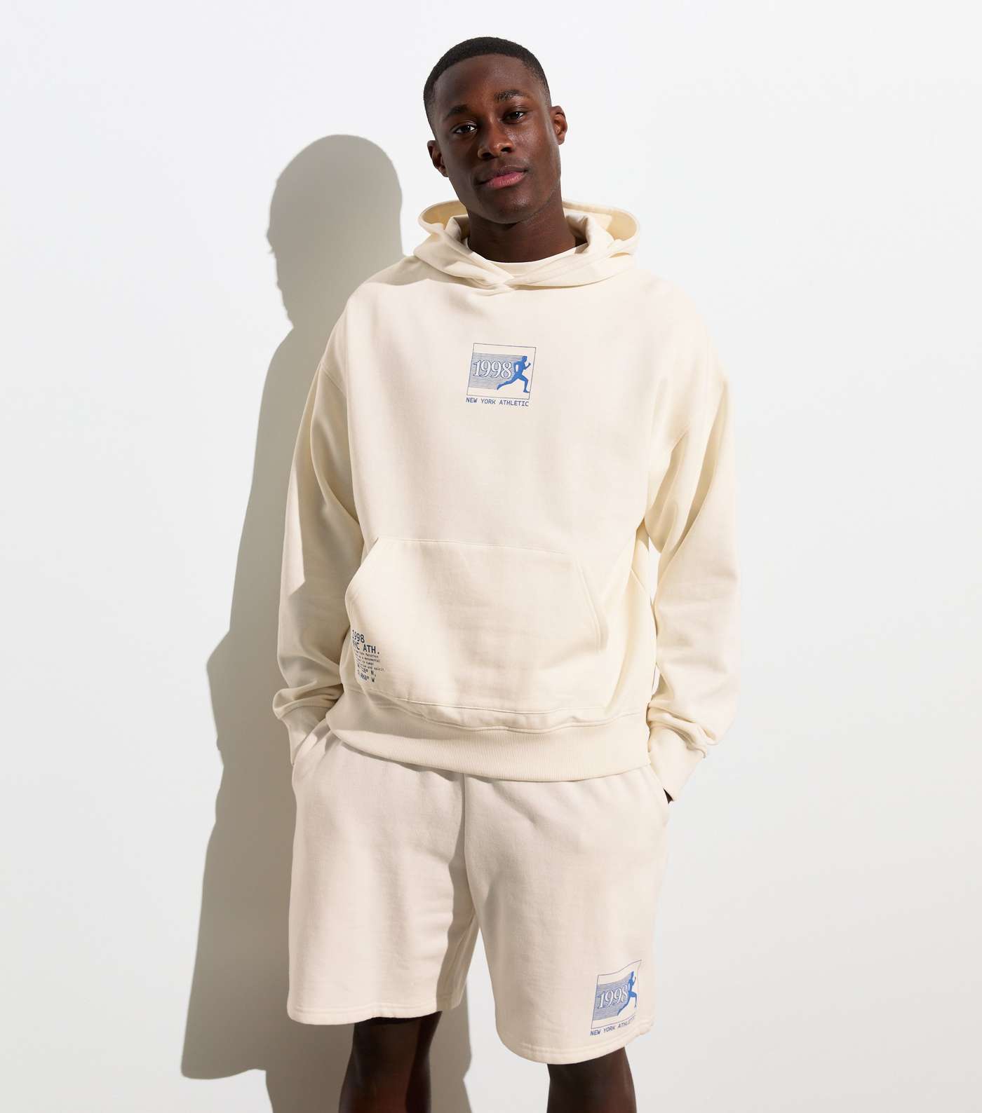 Off White NY Athletic Print Hoodie Image 2