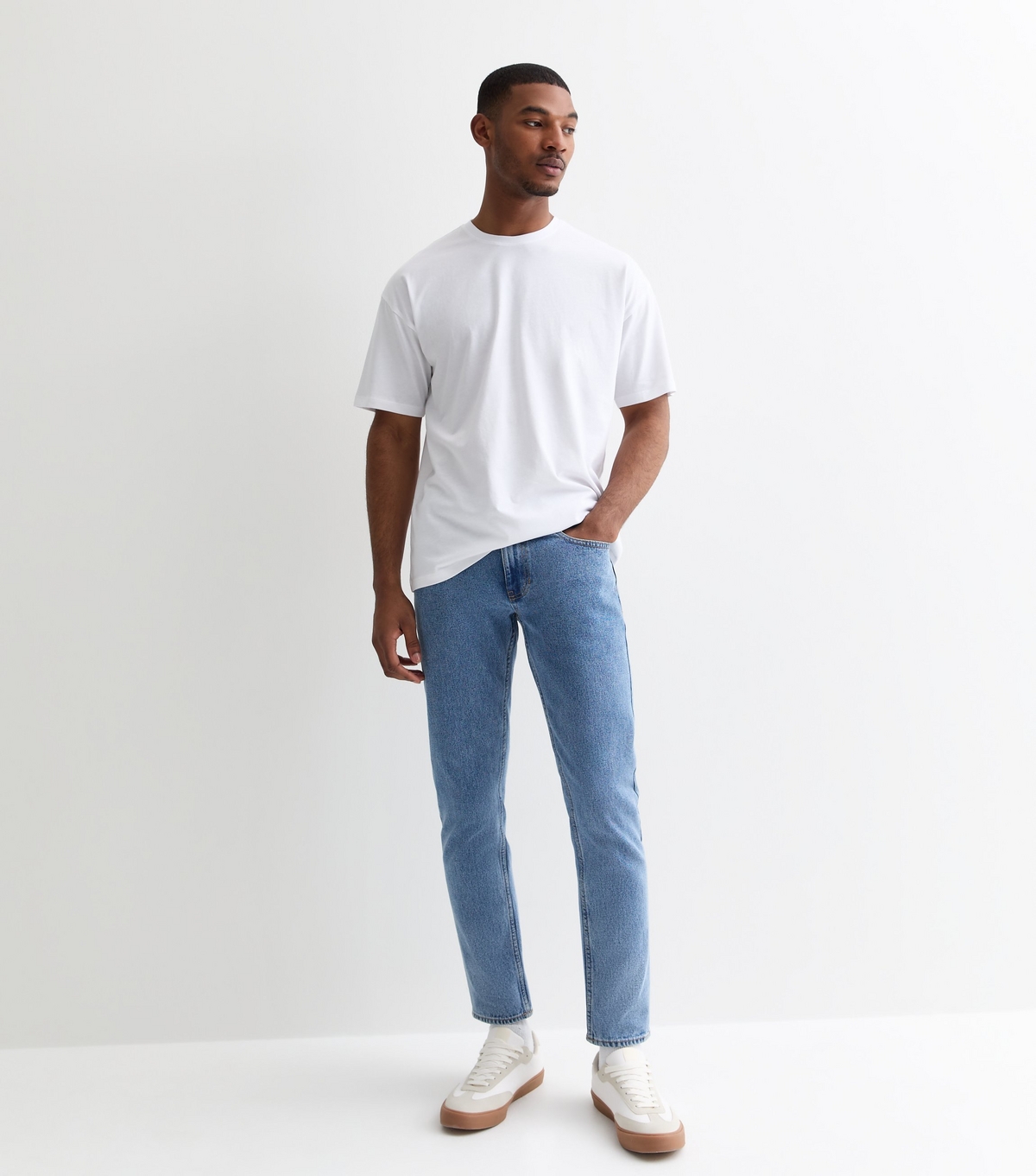 Men's Pale Blue Slim Fit Jeans New Look