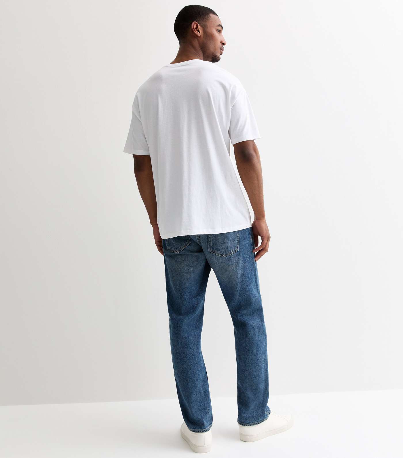 Blue Relaxed Fit Jeans Image 6