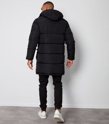 Mens black outlet padded coat