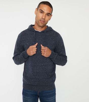 Grey knitted 2024 hoodie mens