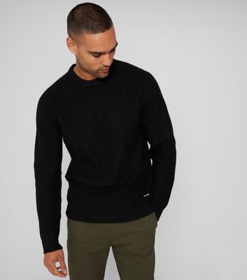 Mens black jumpers uk sale