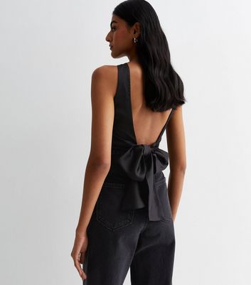 tie back backless top