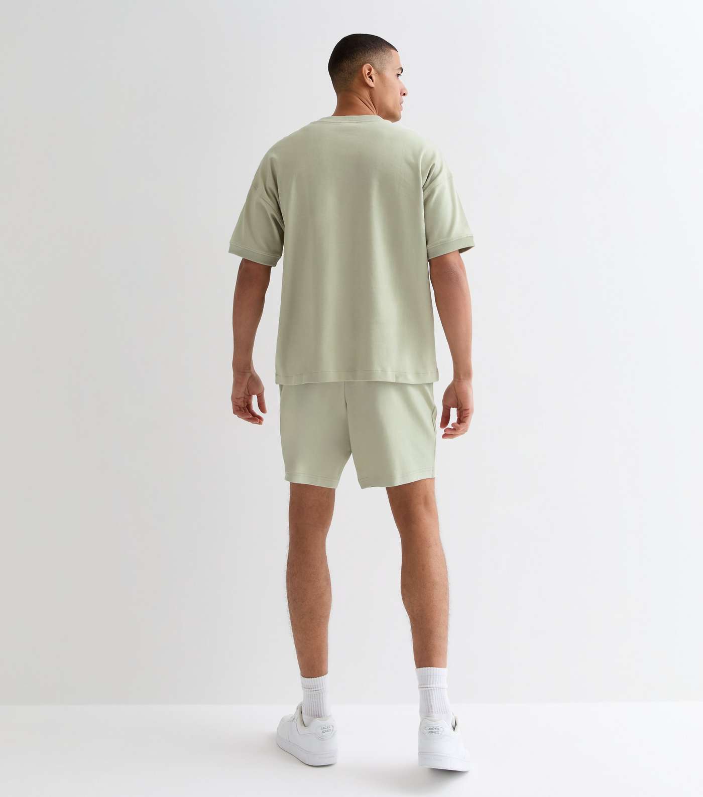 Light Green Heavyweight Jersey Boxy T-Shirt Image 4