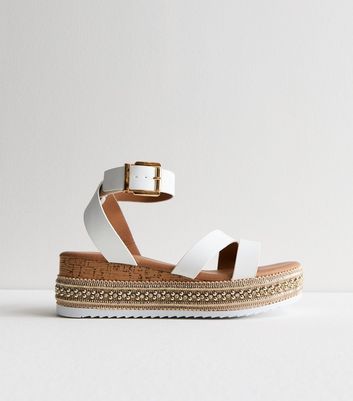 Flat heel sandals with sales price