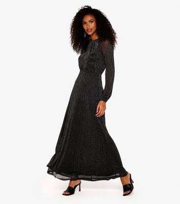 Long sleeve maxi deals dress new look