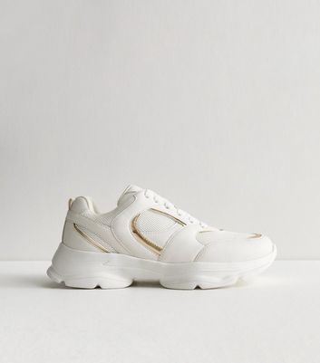 Metallic hotsell chunky trainers