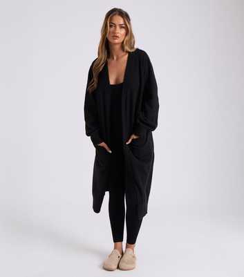 Urban Bliss Black Longline Cardigan