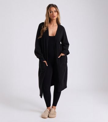 Urban Bliss Black Longline Cardigan