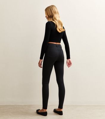 Stay Tall Black High Waist Hallie Super Skinny Jeans | New Look