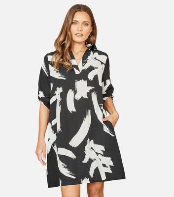 Collared tunic dress hotsell