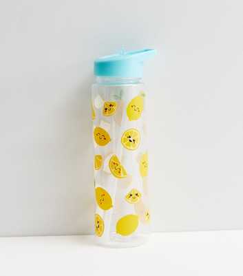 Yellow Lemon Print 700ML Water Bottle