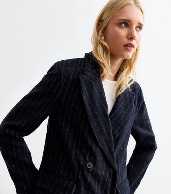 New look navy coat best sale