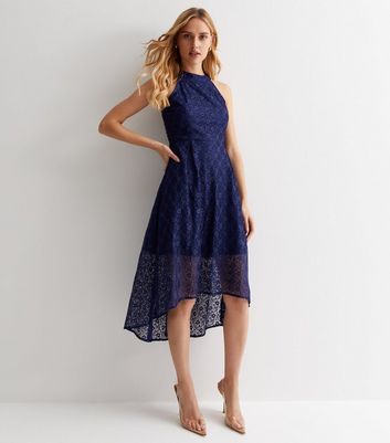 Ax paris dip hem hotsell lace dress