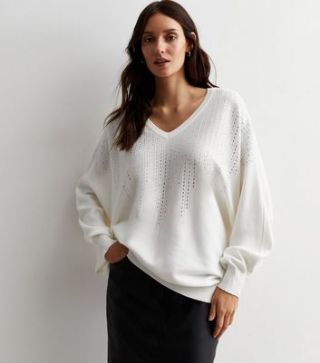 New look outlet v neck jumper