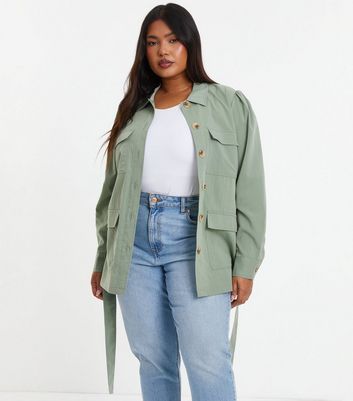 Light green utility jacket best sale