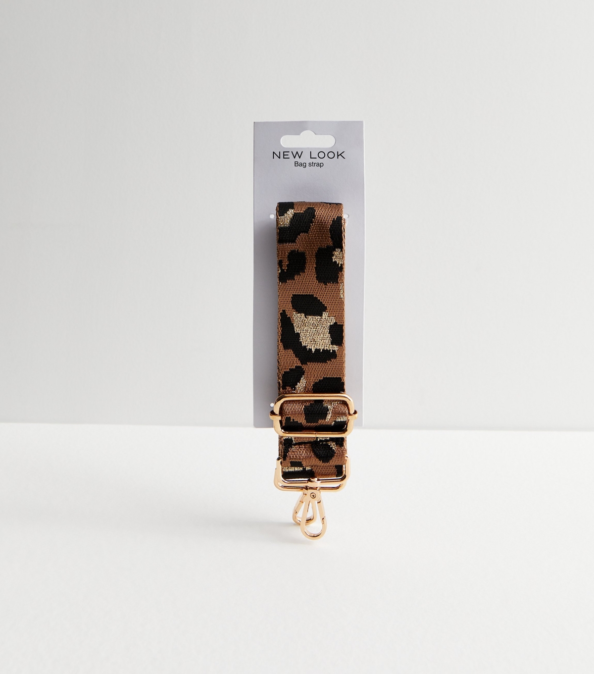 Brown Leopard Print Bag Strap New Look