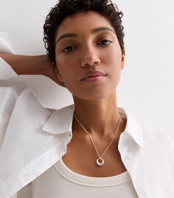 Elle - Sterling Silver Open Circle Necklace | Keir Fine Jewellery