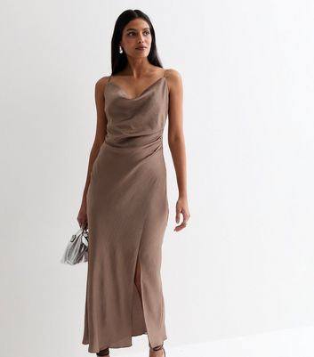 New look cowl midi dress best sale