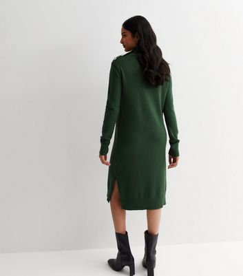 Olive jumper hot sale dress