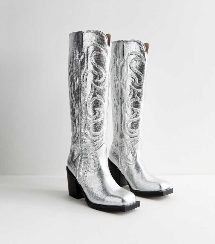 public desire silver boots