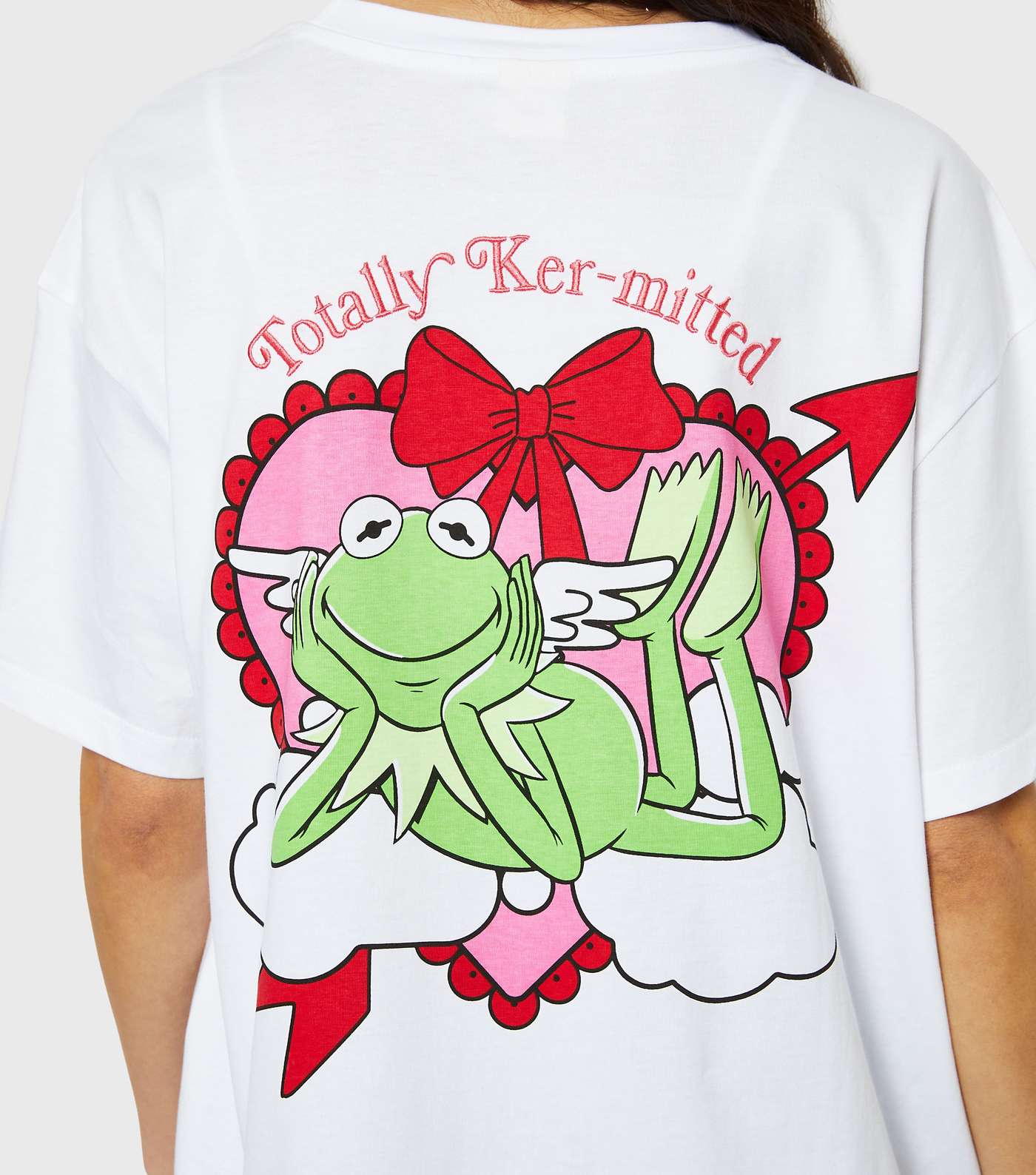 Skinnydip White Disney Kermit Logo T-Shirt Image 5