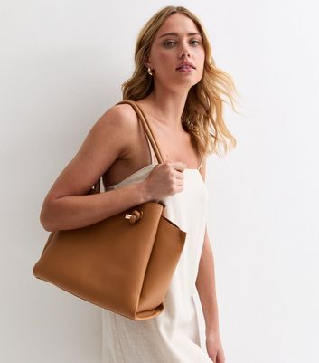 Tan handbags new look on sale