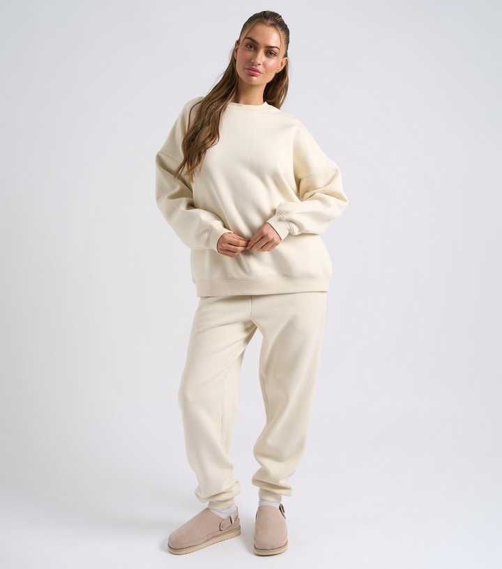 Urban Bliss Cream Cuffed Joggers