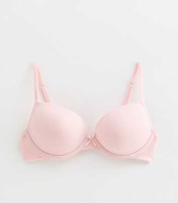 Girls Pink Underwired T-Shirt Bra