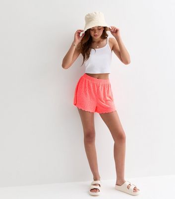 Girls coral shorts hotsell