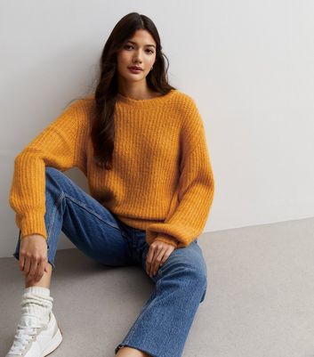 New look mustard on sale jumper