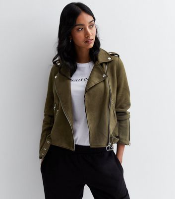 Hunter green hot sale moto jacket