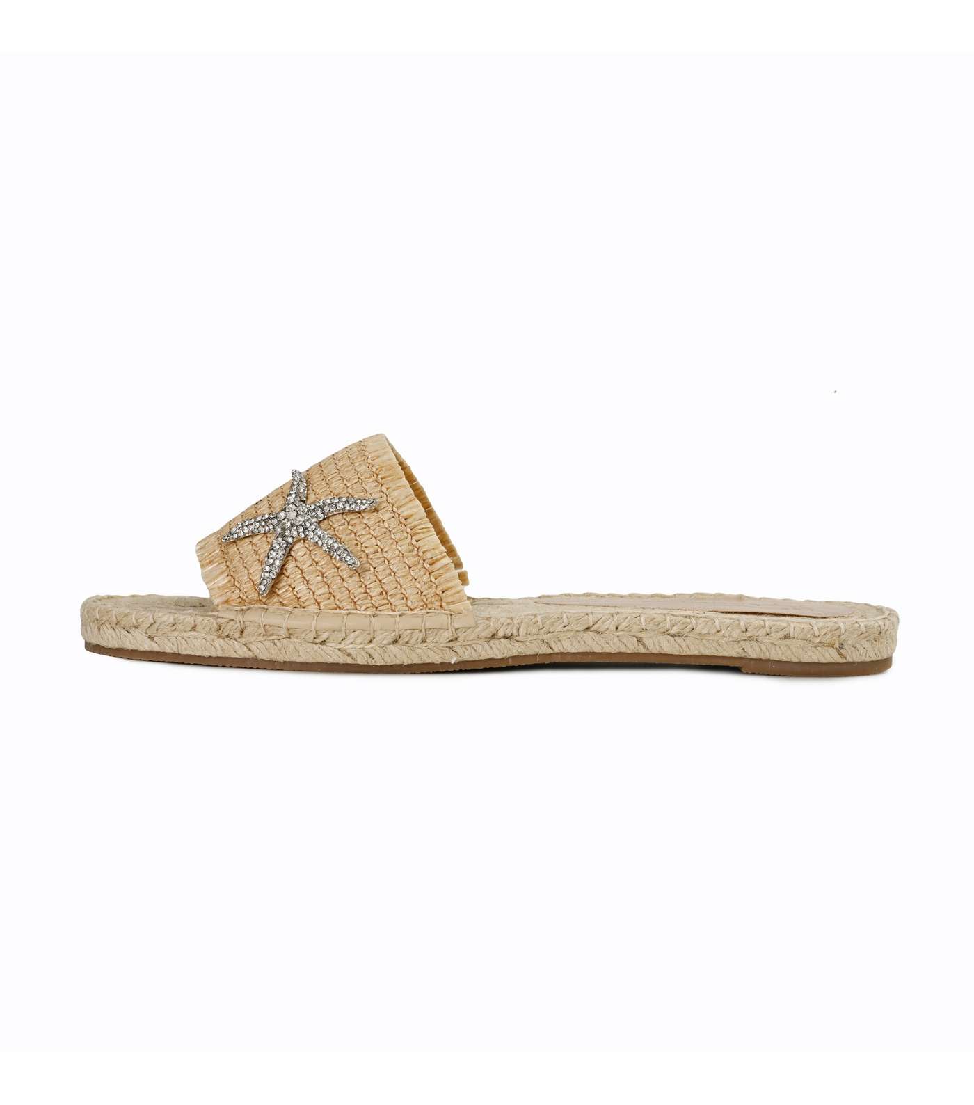 South Beach Beige Starfish-Charm Woven Sandals  Image 3