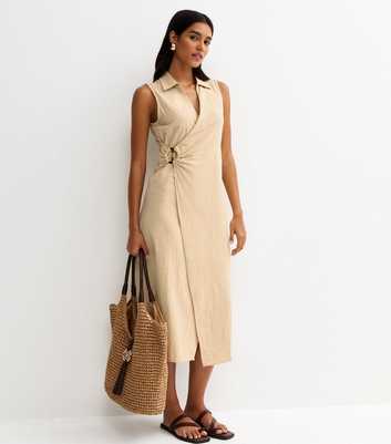 JDY Stone Wrap Midi Dress
