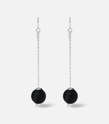 Rust Woven Oval Ball Earrings – The Hiden Collective