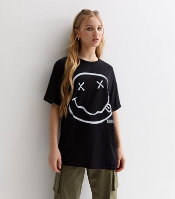 Nirvana 2025 smiley shirt