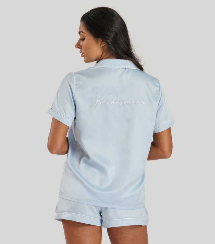 Loungeable Blue Bridesmaid Pyjama Set 