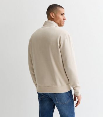 Jack & Jones Stone Slim Original Studios Logo Quarter Zip